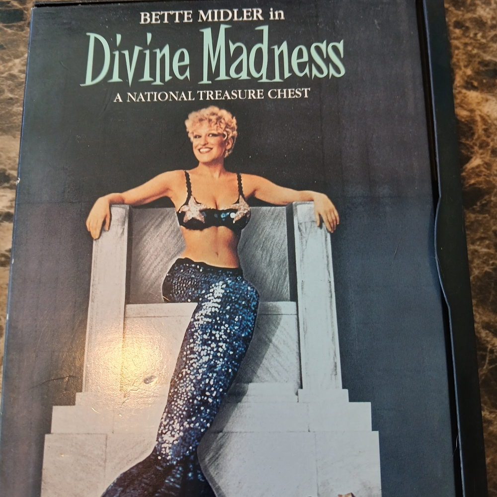 Warner Bros. Divine Madness DVD - Black and Blue Cover